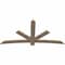 Ekena Millwork Alberta Smooth Timber Gable Bracket, Douglas Fir, 84"W x 42"H x 1 1/2"D x 5 1/2"F, 12/12 Pitch GBW084X42X0206ALB00SDF - alternate 4